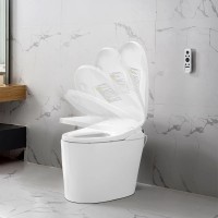 Electric Heating Computerized Toilet Bidet Ceramic Toilet Accessories No Water Tank Self Heating Intelligence Toilet