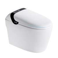 Hot sale household integrated automatic clamshell smart toilet electric flushing and drying toilet